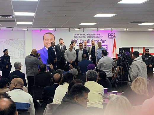 Jef Lal Brampton East Candidate Launch Event December 14th, 2024