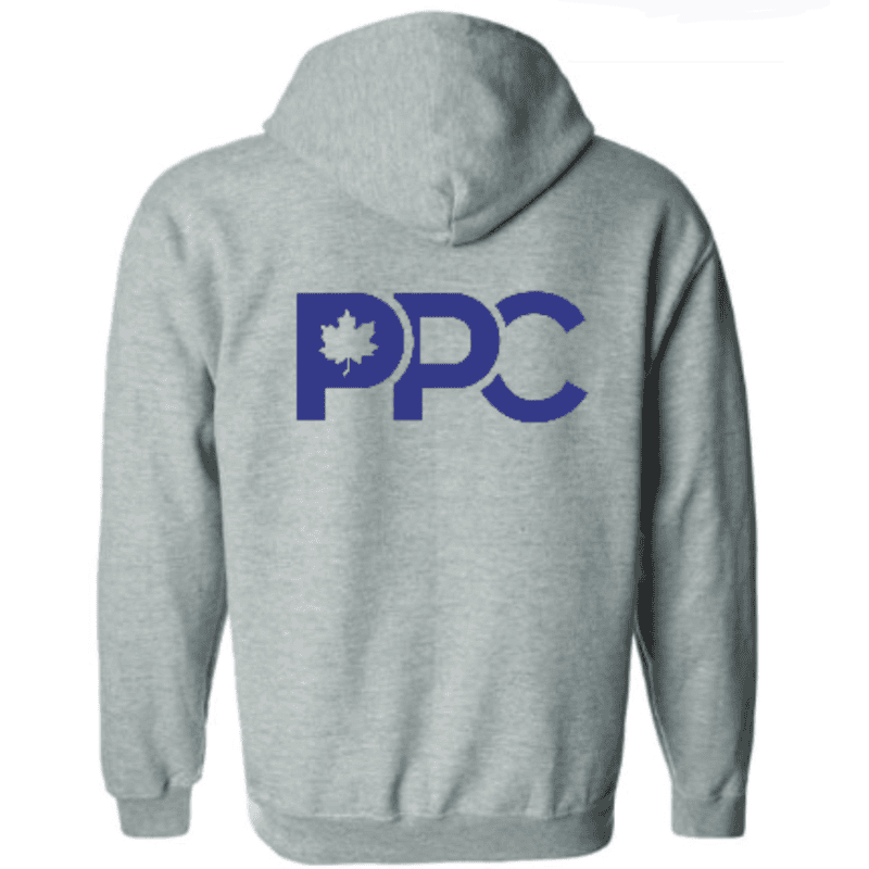 PPC Deluxe Zip Up Hoodie - Sport Grey PPC Deluxe Zip Up Hoodie - Sport Grey