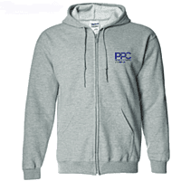 PPC Deluxe Zip Up Hoodie - Sport Grey PPC Deluxe Zip Up Hoodie - Sport Grey