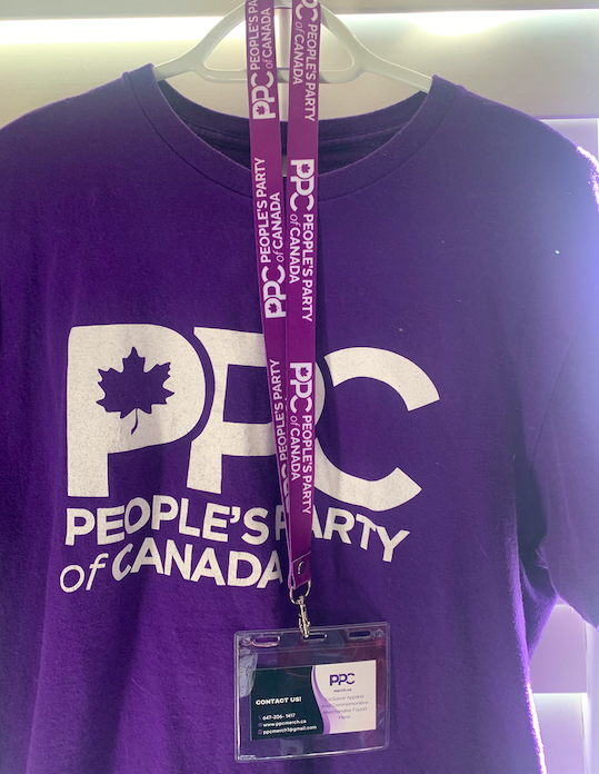 People's Party of Canada Lanyard with Card Holder / Keychain