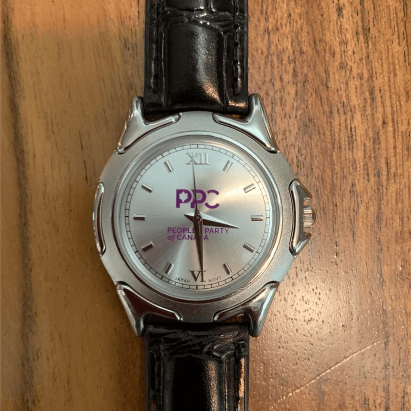 Classic People's Party of Canada Commemorative Watch Classic People's Party of Canada Commemorative Watch